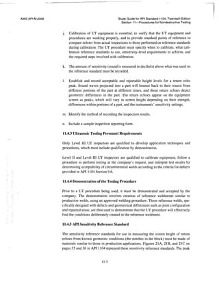 Api 1104 study guide