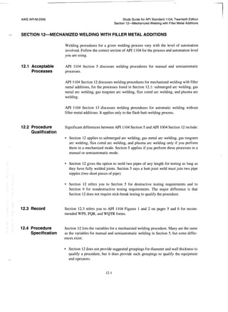 Api 1104 study guide
