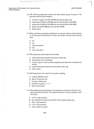Api 1104 study guide