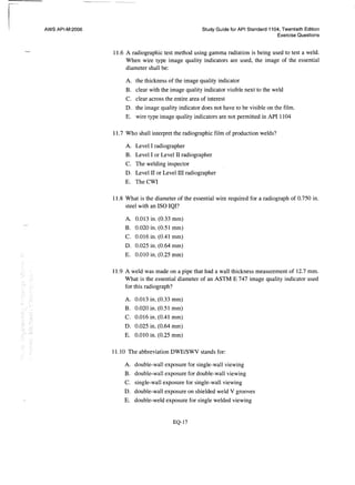 Api 1104 study guide