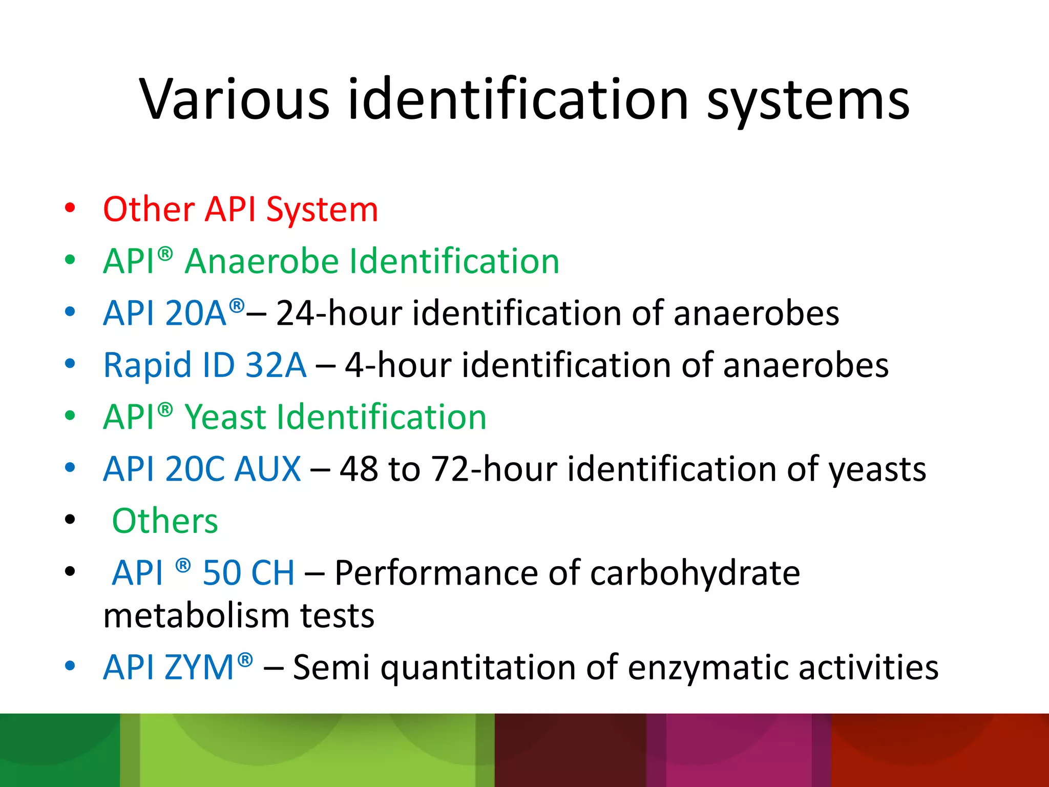 Api 20 e | PDF | Operating Systems | Computer Software and Applications