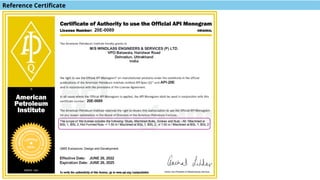 API 20E Bolting Requirements and Qualifications | PPTX