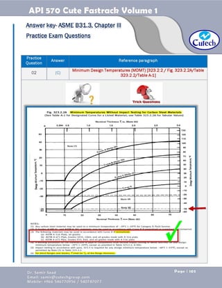 API 570 - Piping Inspector Fastrack- Volume 1-Dr. Samir Saad 