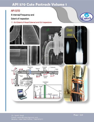 API 570 - Piping Inspector Fastrack- Volume 1-Dr. Samir Saad 