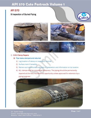 API 570 - Piping Inspector Fastrack- Volume 1-Dr. Samir Saad 