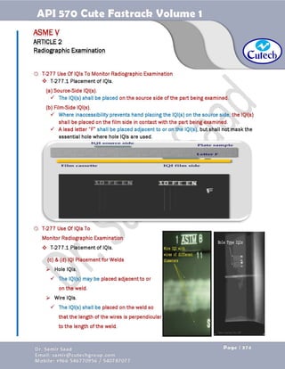 API 570 - Piping Inspector Fastrack- Volume 1-Dr. Samir Saad 
