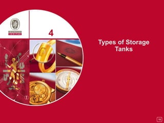 15
Types of Storage
Tanks
4
 