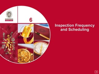 44
Inspection Frequency
and Scheduling
6
 