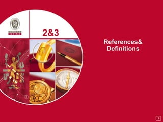 5
References&
Definitions
2&3
 