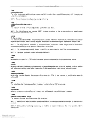 API 576 2024.pdf elementos para inspección | PDF