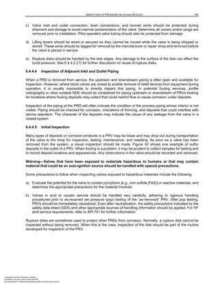 API 576 2024.pdf elementos para inspección | PDF