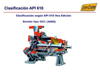 API 610 BOMBAS CENTRIFUGAS- JOHN CRANE.ppt