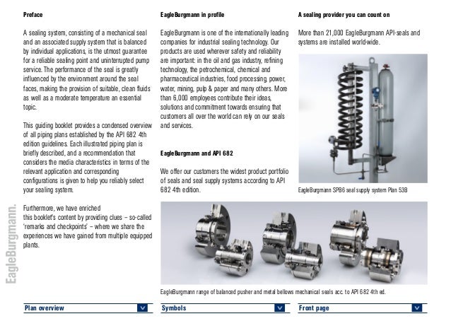 Api 682 4 th edition piping plans