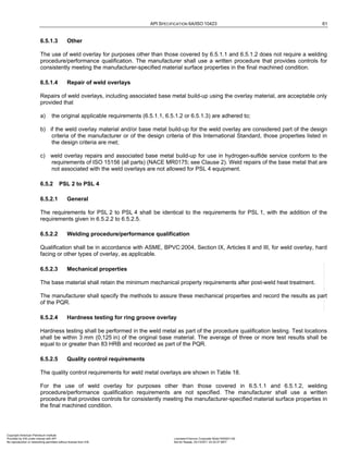Standard API 6A-2011 for Oil & Gas Wellhead & Christmas Tree Equipment ...
