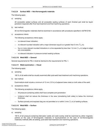 Standard API 6A-2011 for Oil & Gas Wellhead & Christmas Tree Equipment ...