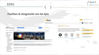 Síguenos en @apiaddicts
Una de las cosas más importantes es generar casos de prueba
para que los developers puedan guiarse en la implementación.
Documentación
Casos de prueba
 