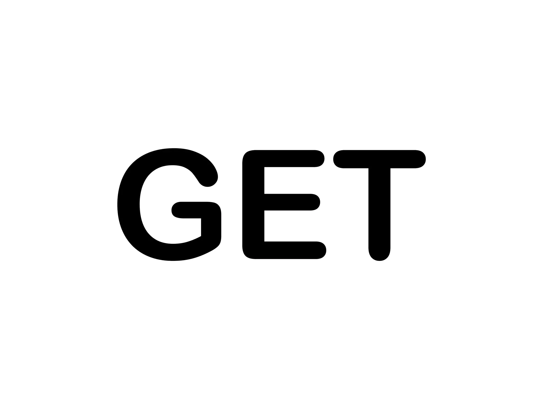 GET
 