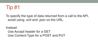 Api best practices | PPT