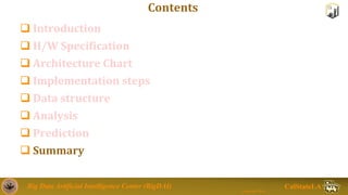 Traffic Data Analysis and Prediction using Big Data | PPTX