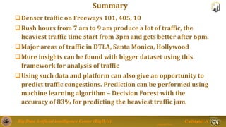 Traffic Data Analysis and Prediction using Big Data | PPTX