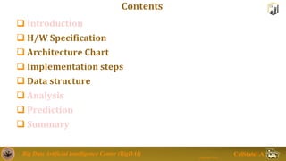 Traffic Data Analysis and Prediction using Big Data | PPTX