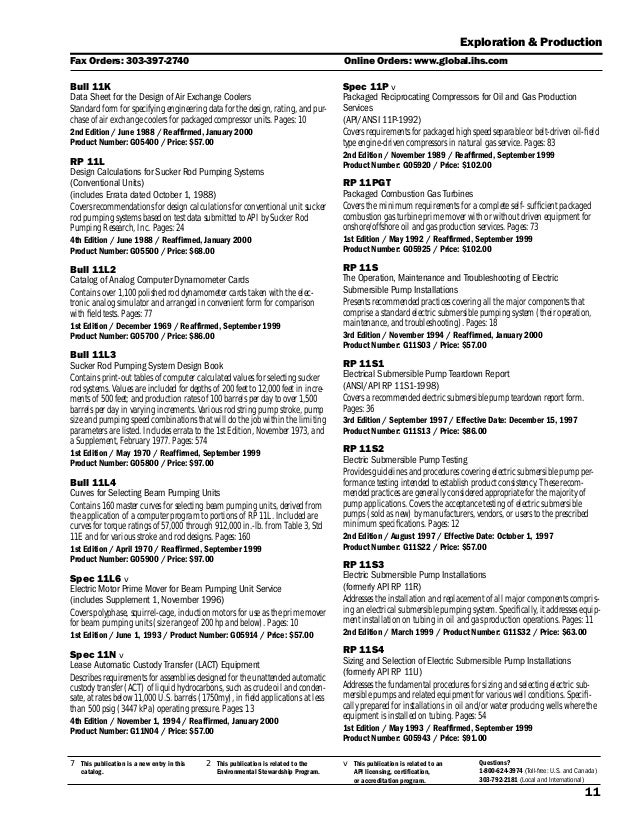Api specification 13a Api specification 13a