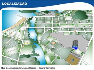 LOCALIZAÇÃO Rua Desembargador Josias Soares – Barrro Vermelho   Igreja Maranata Antiga  Água Ingá MS Buffet 