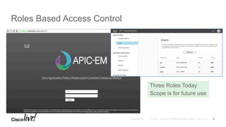 APIC EM APIs: a deep dive | PDF