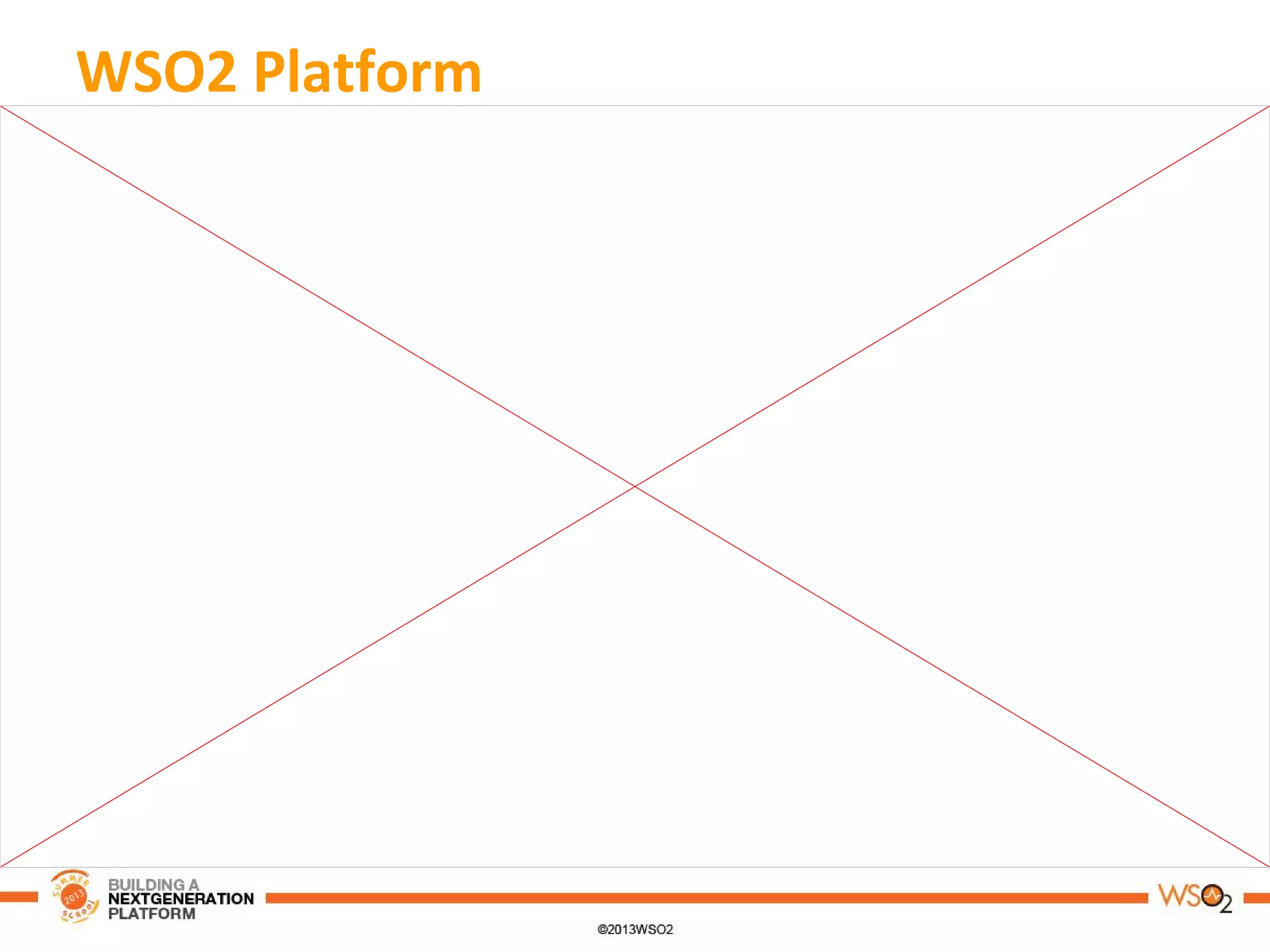 WSO2 Platform
 