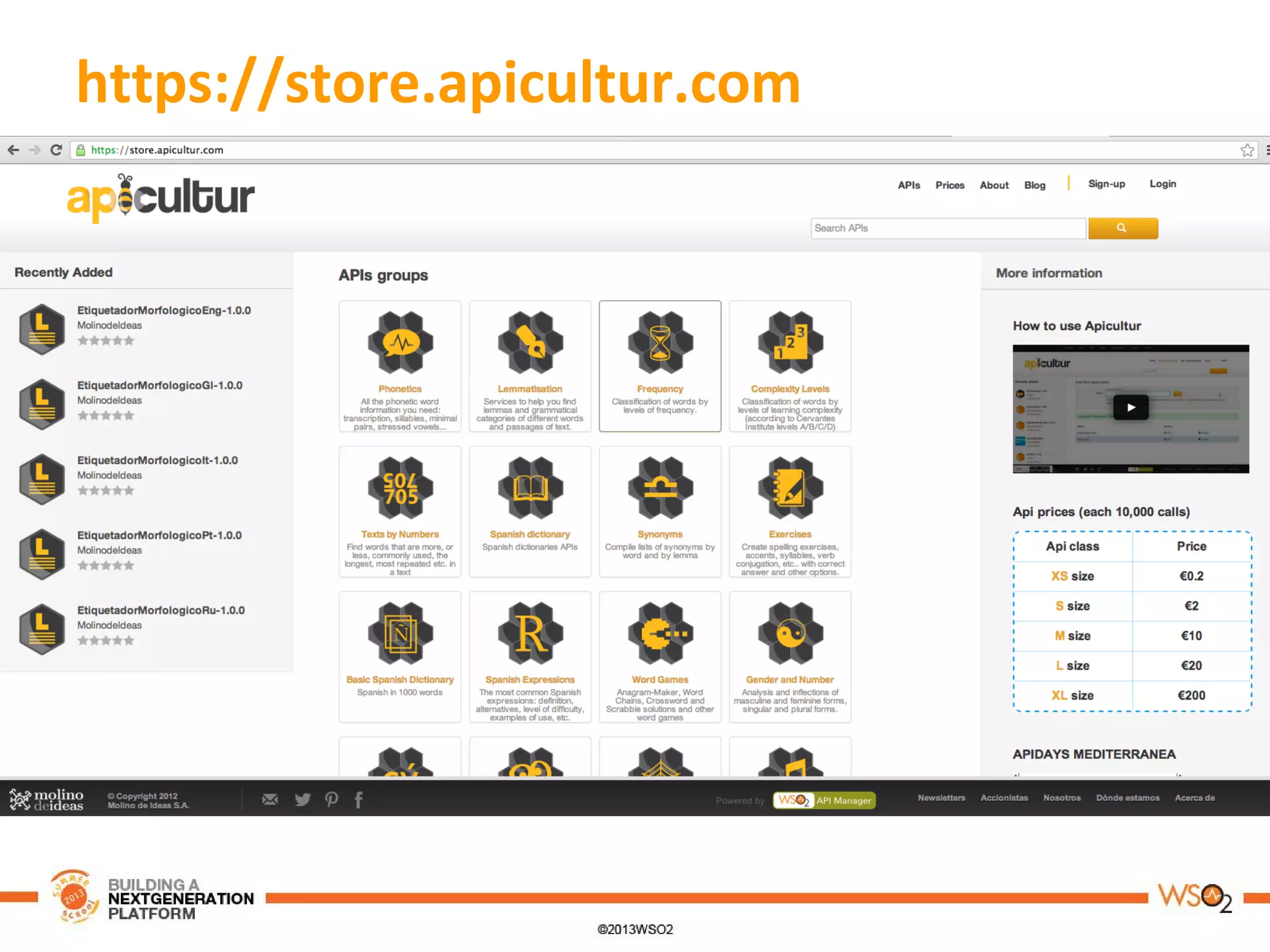 https://store.apicultur.com
 