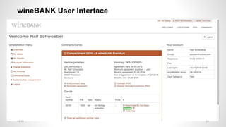 wineBANK User Interface
1212:28
 