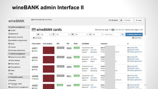 wineBANK admin Interface II
1412:28
 