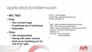 Call for a better error handling in APIs | PDF