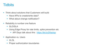 API Craft : Building Autodesk Forge APIs | PPT
