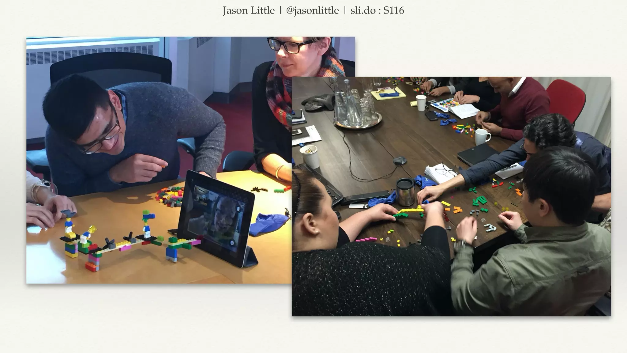 Jason Little | @jasonlittle | sli.do : S116
 