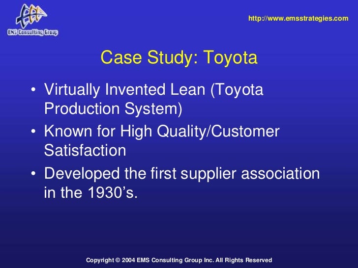 126016945 toyota case study answer 126016945 toyota case study answer