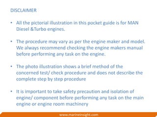 A Pictorial Guide to Checks on Important Main Engine Systems | PDF