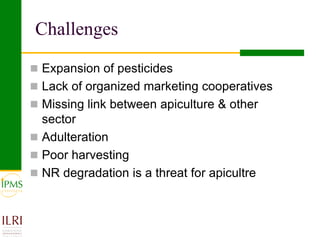 IPMS experience sharing workshop: Apiculture group report
