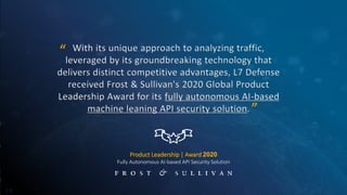 With its unique approach to analyzing traffic,
leveraged by its groundbreaking technology that
delivers distinct competiti...