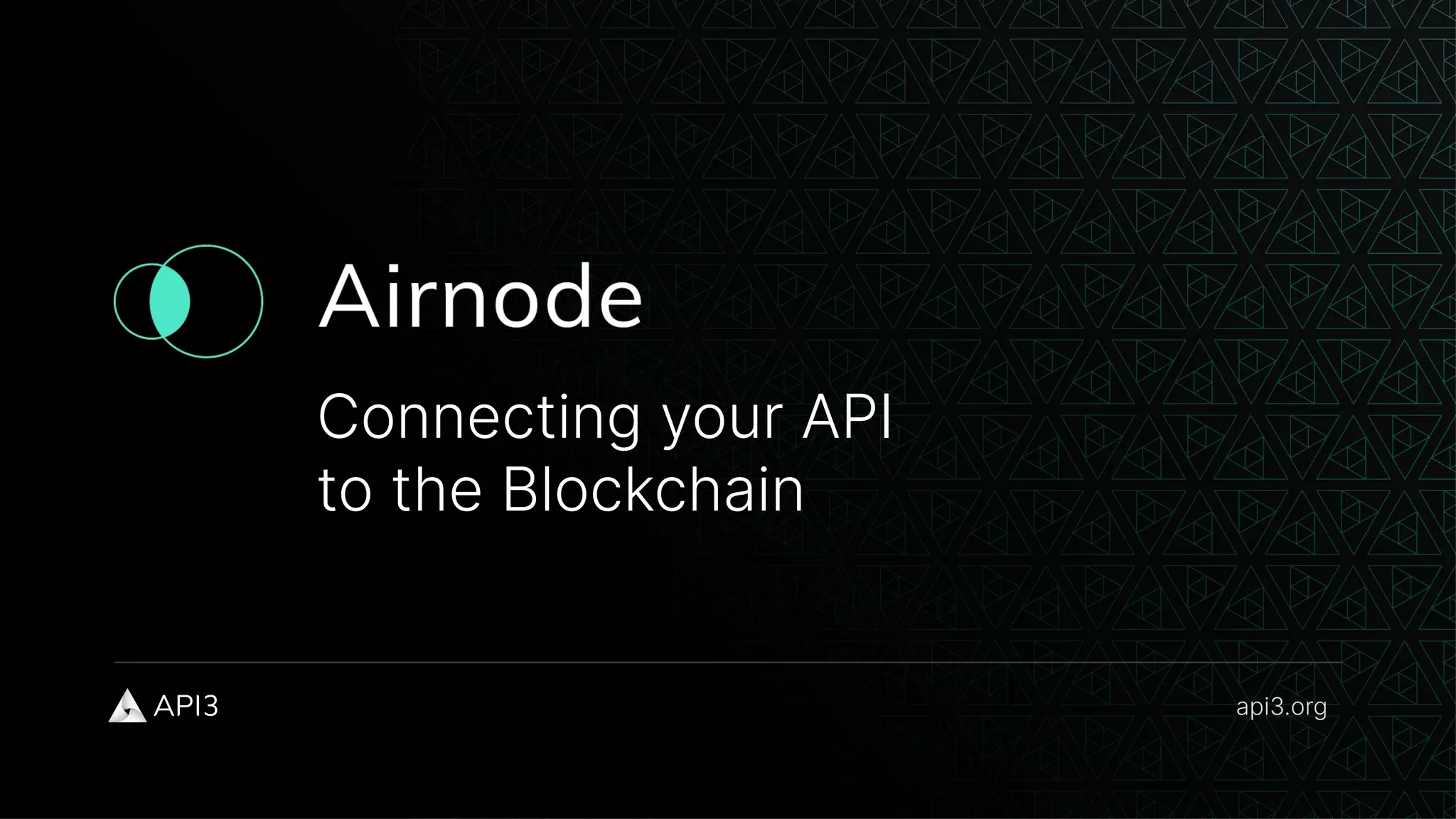 INTERFACE, by apidays Connecting APIs to the Blockchain, Mason