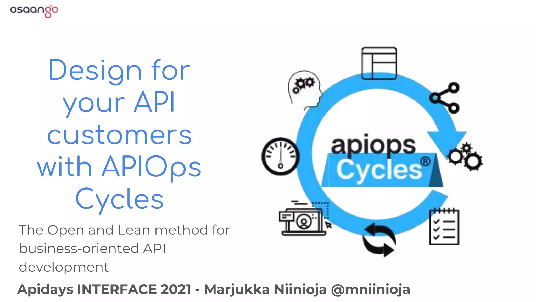 INTERFACE, by apidays Design for your API customers with APIOps