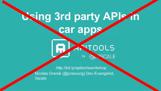 Using 3rd party apis in car apps