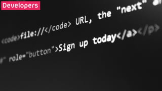 Developers
 