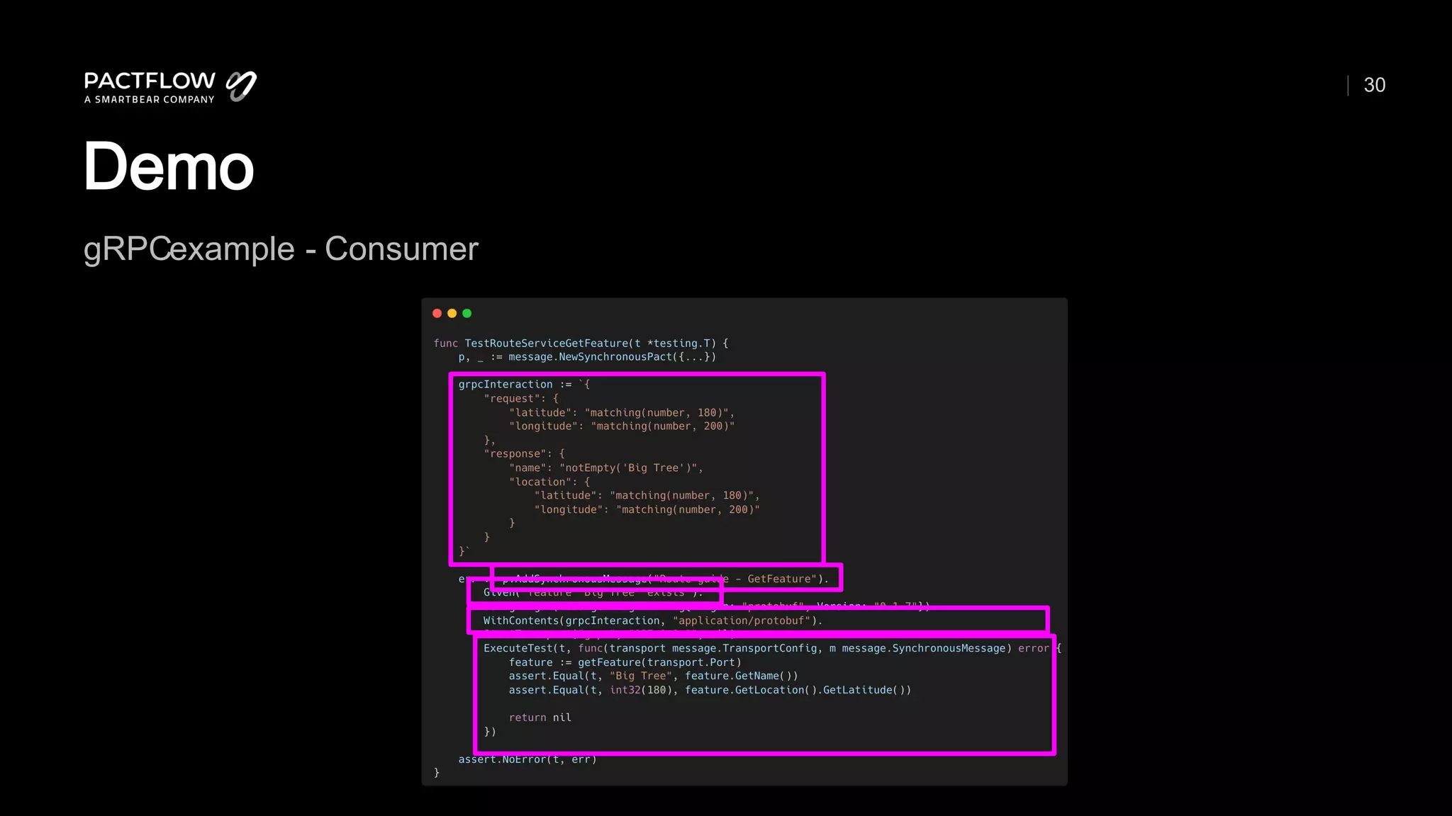 30
Demo
gRPCexample - Consumer
 
