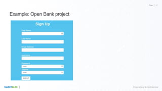 Page
Proprietary & Confidential
Example: Open Bank project
22
 