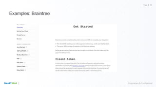 Page
Proprietary & Confidential
Examples: Braintree
48
 