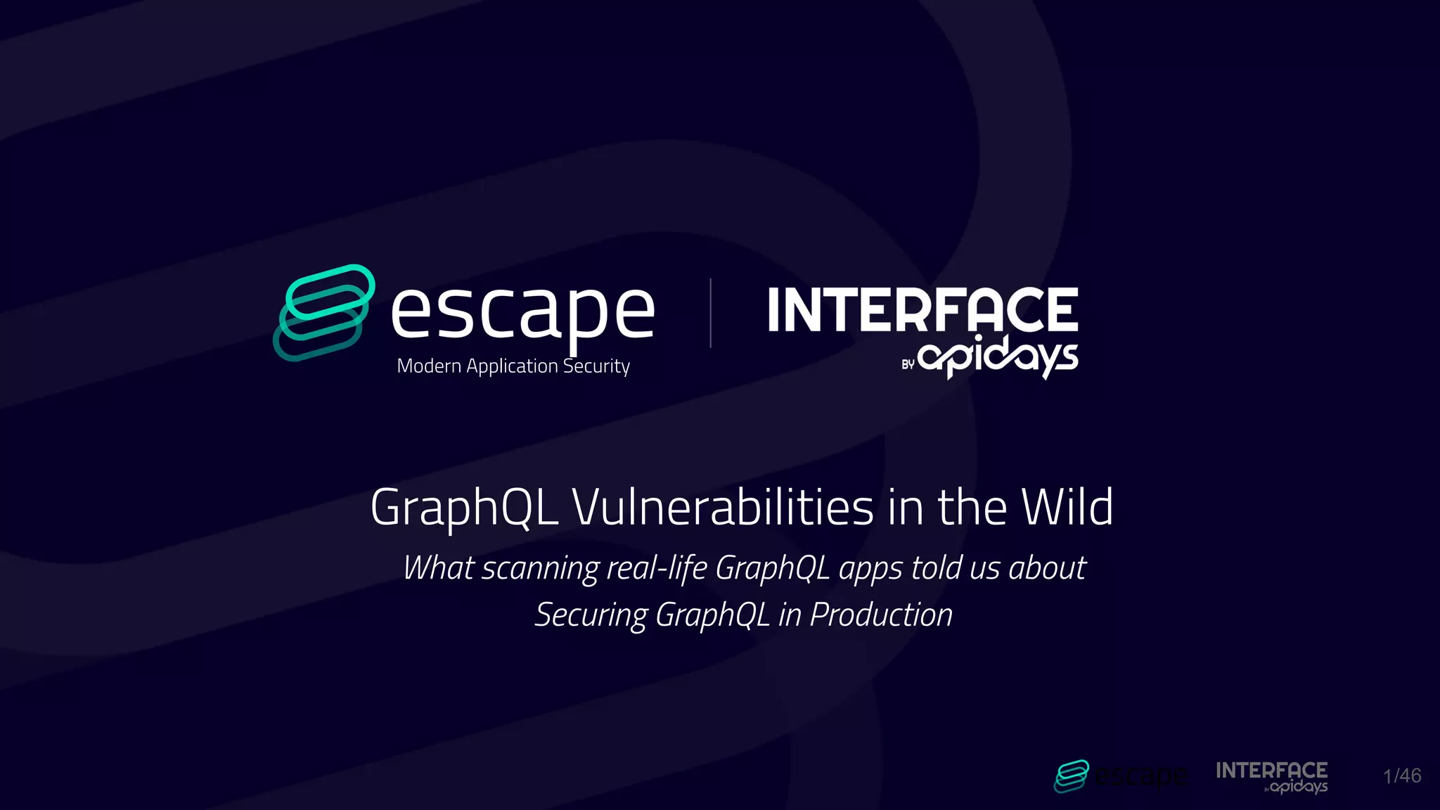 INTERFACE by apidays 2023 Production Ready GraphQL, Antoine Carossio