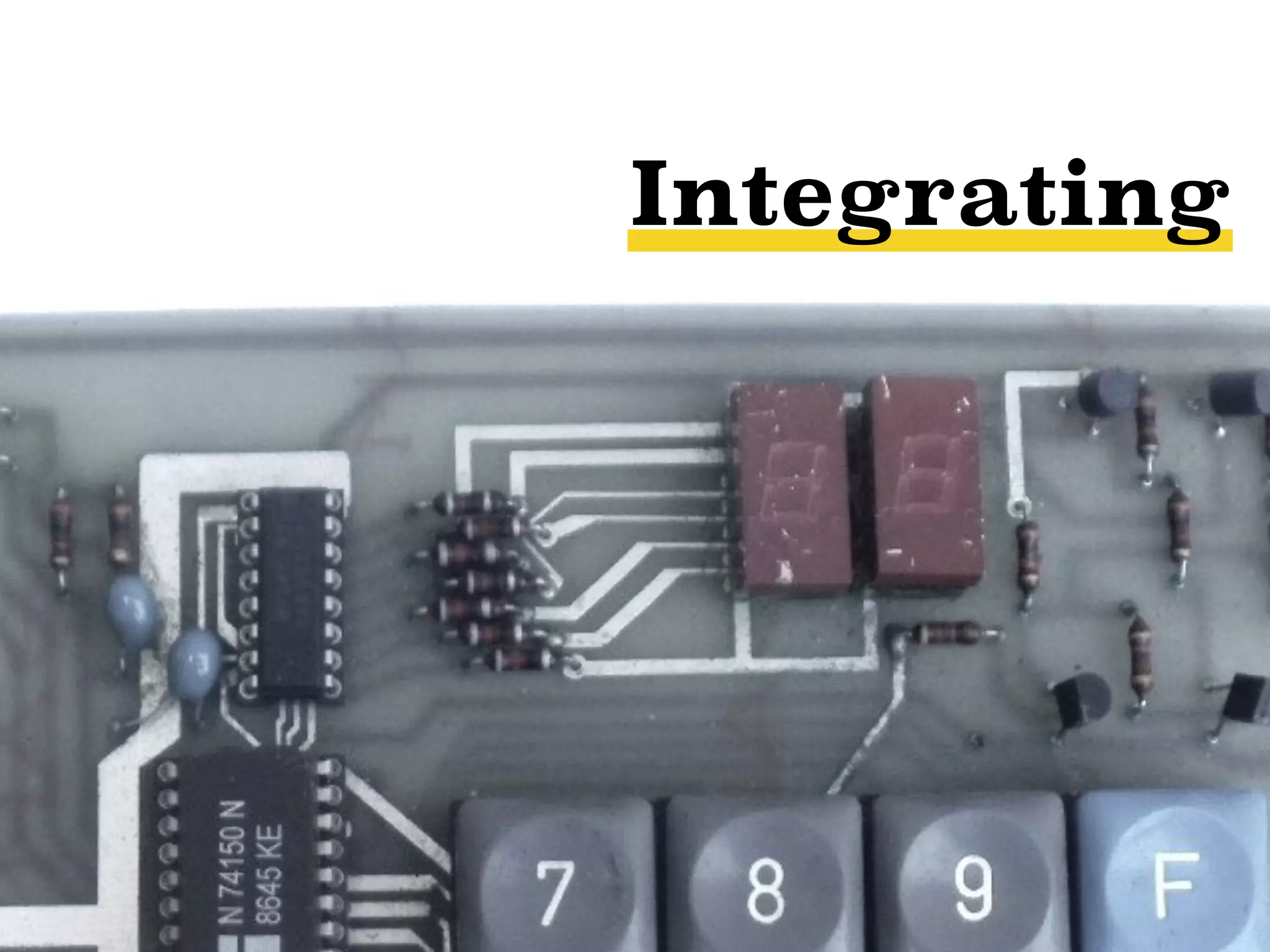 Integrating
 