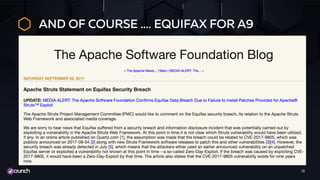 AND OF COURSE …. EQUIFAX FOR A9
13
 