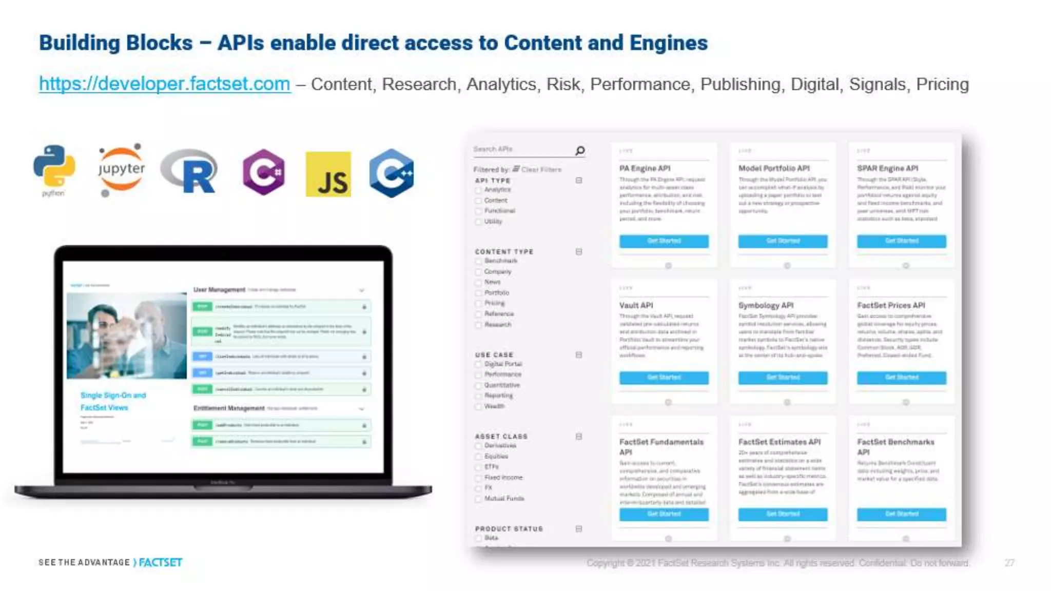 9
Copyright © 2020 FactSet Research Systems Inc. All rights reserved. Confidential: Do not forward.
 